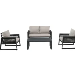 Set Lounge Para Exterior Captiva, 4 Pzas.