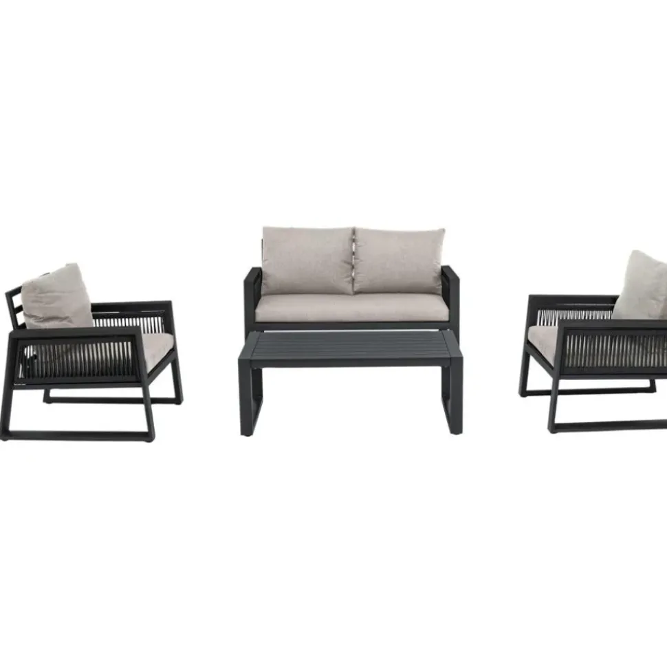 Set Lounge Para Exterior Captiva, 4 Pzas.