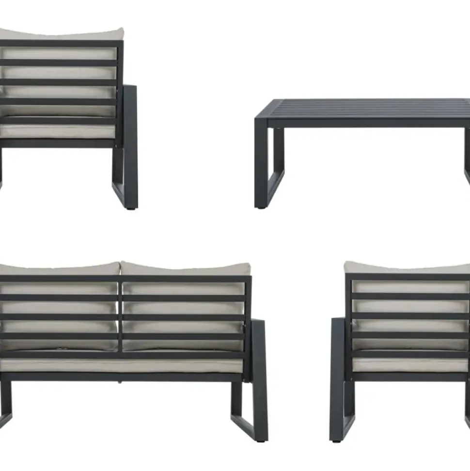 Set Lounge Para Exterior Captiva, 4 Pzas.