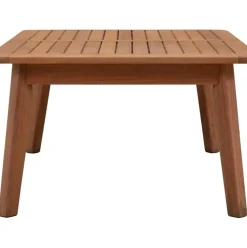 Set Lounge Para Exterior De Madera De Eucalipto Bergen, 4 Pzas.