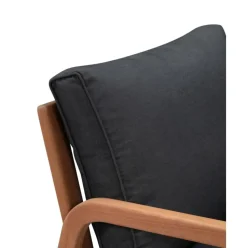 Set Lounge Para Exterior De Madera De Eucalipto Bergen, 4 Pzas.