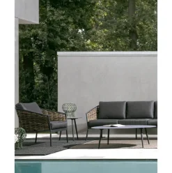 Set Lounge Para Exterior Maribela, 3 Pzas.