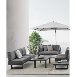 Set Lounge Para Exterior Konnor, 3 Pzas.