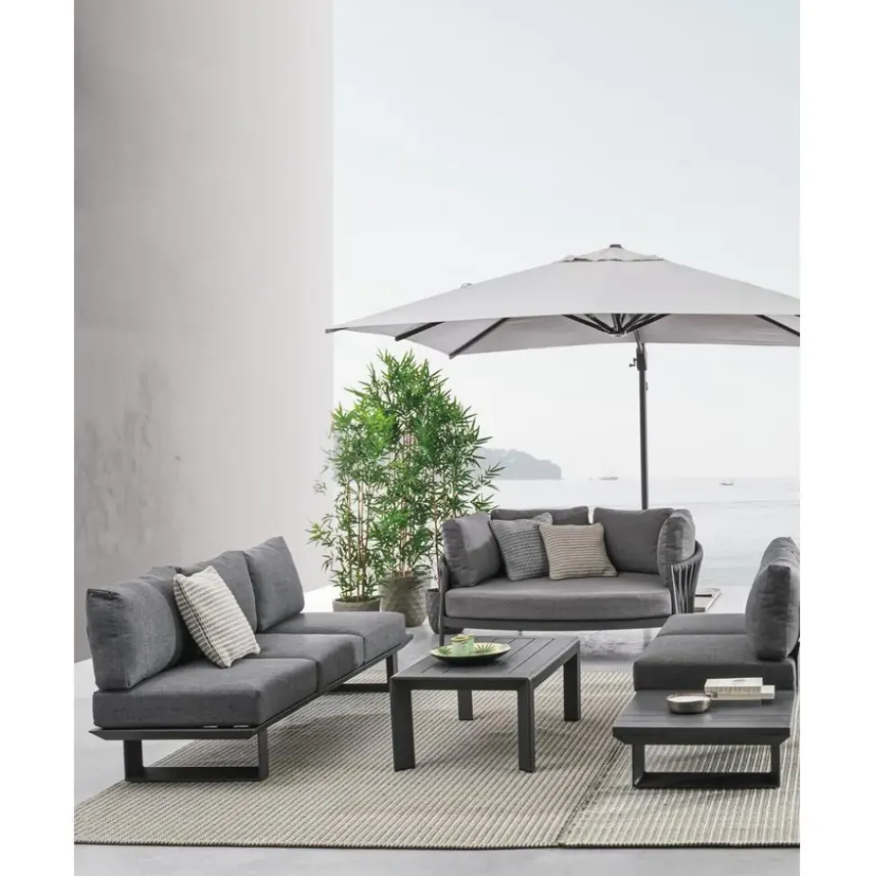 Set Lounge Para Exterior Konnor, 3 Pzas.