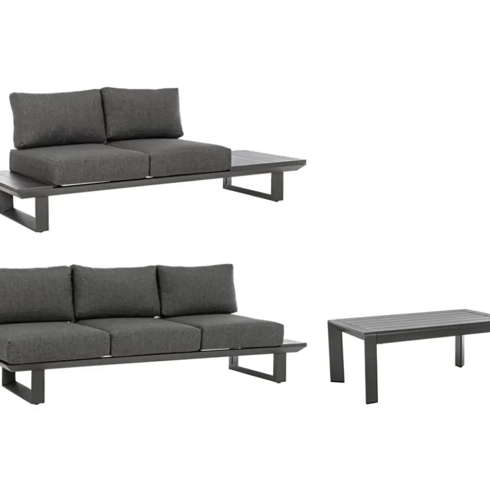 Set Lounge Para Exterior Konnor, 3 Pzas.