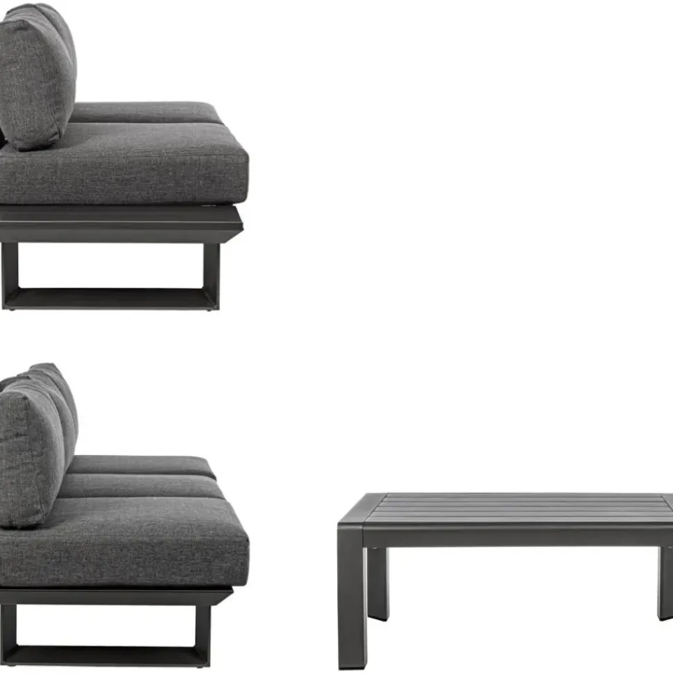 Set Lounge Para Exterior Konnor, 3 Pzas.