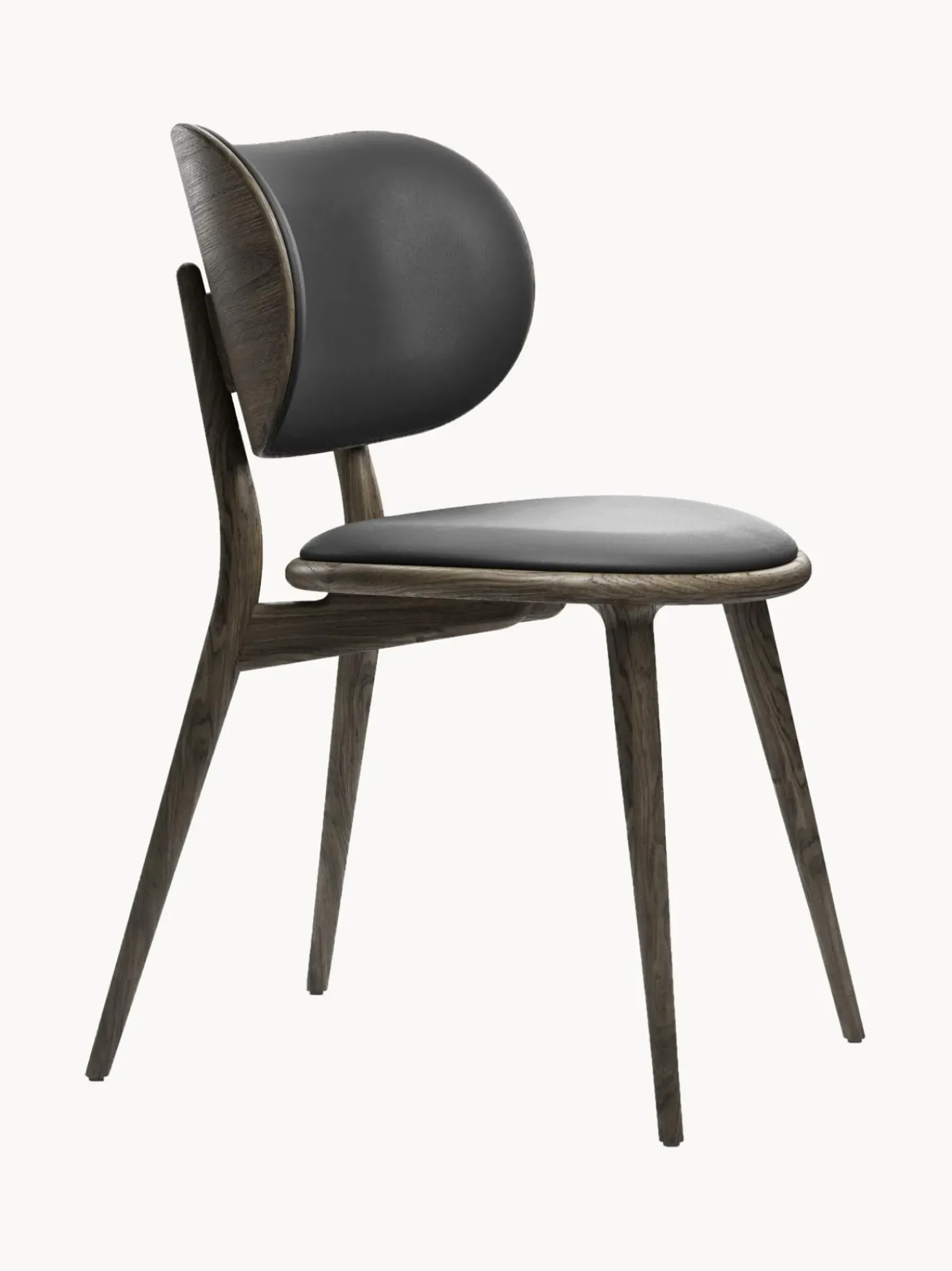 Silla Artesanal De Cuero Y Madera Rocker