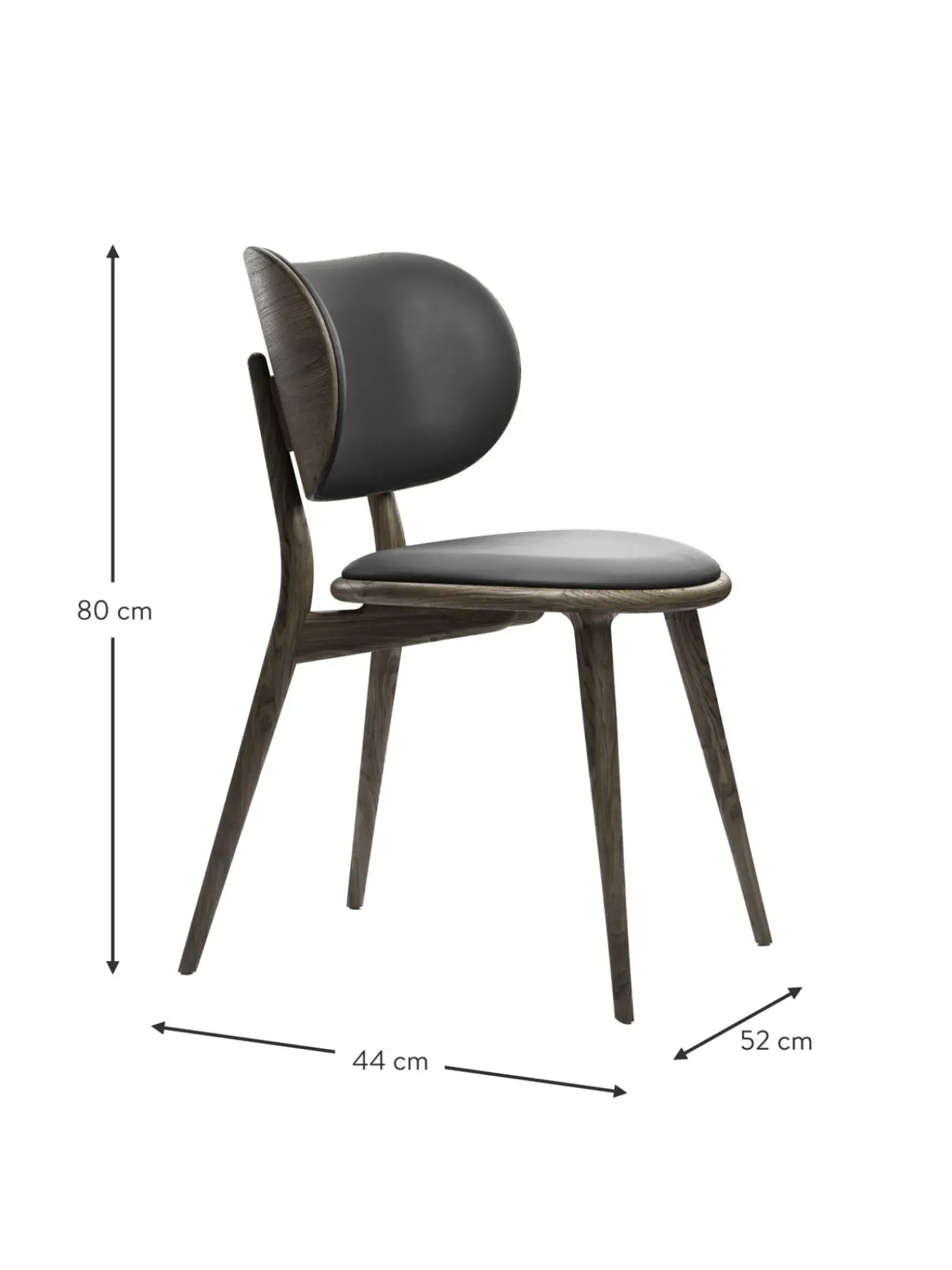 Silla Artesanal De Cuero Y Madera Rocker