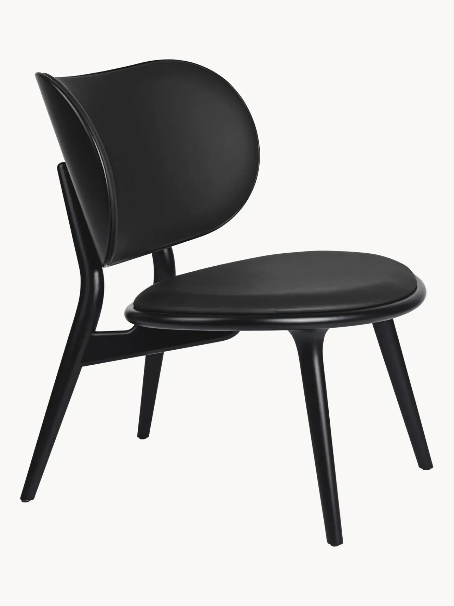 Silla Artesanal De Cuero Y Madera Rocker