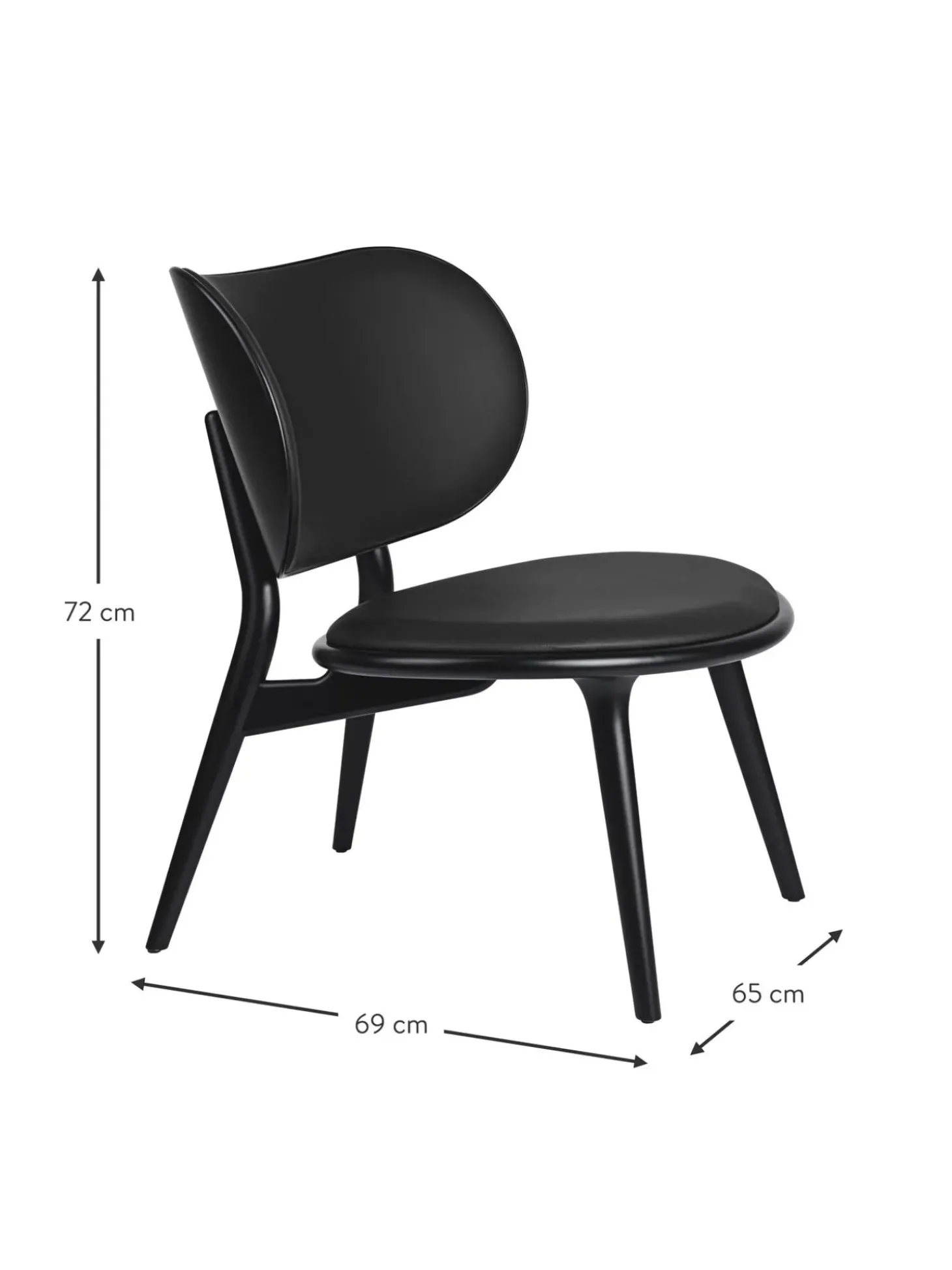 Silla Artesanal De Cuero Y Madera Rocker