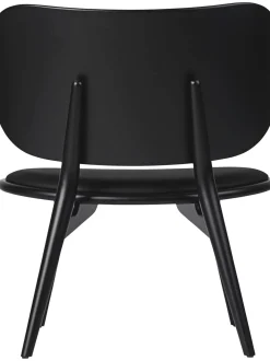 Silla Artesanal De Cuero Y Madera Rocker