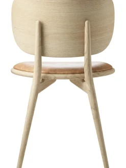 Silla Artesanal De Cuero Y Madera Rocker