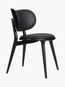 Silla Artesanal De Cuero Y Madera Rocker