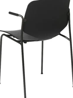 Silla Con Reposabrazos Artesanal De Plastico Nova Sea