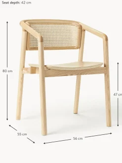 Silla Con Reposabrazos Con Tejido Vienes Gali