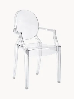 Silla Con Reposabrazos De Diseno Louis Ghost