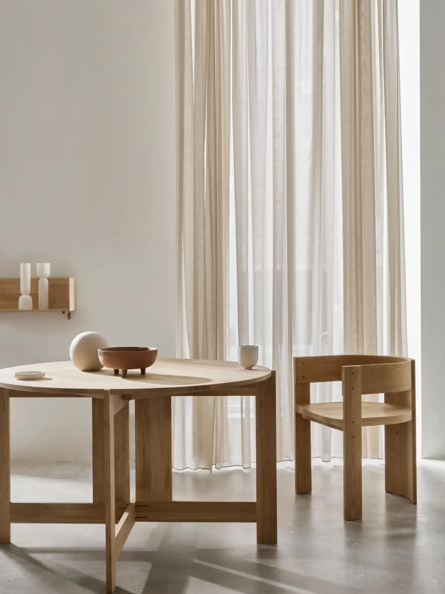 Silla Con Reposabrazos De Madera Collector