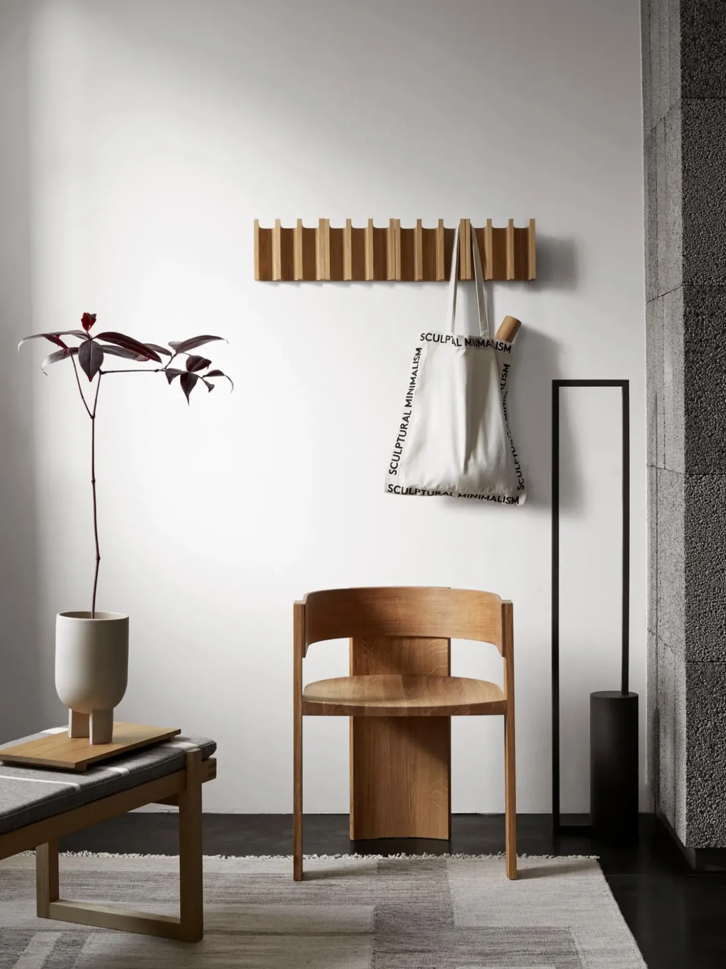 Silla Con Reposabrazos De Madera Collector