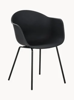 Silla Con Reposabrazos De Plastico Claire