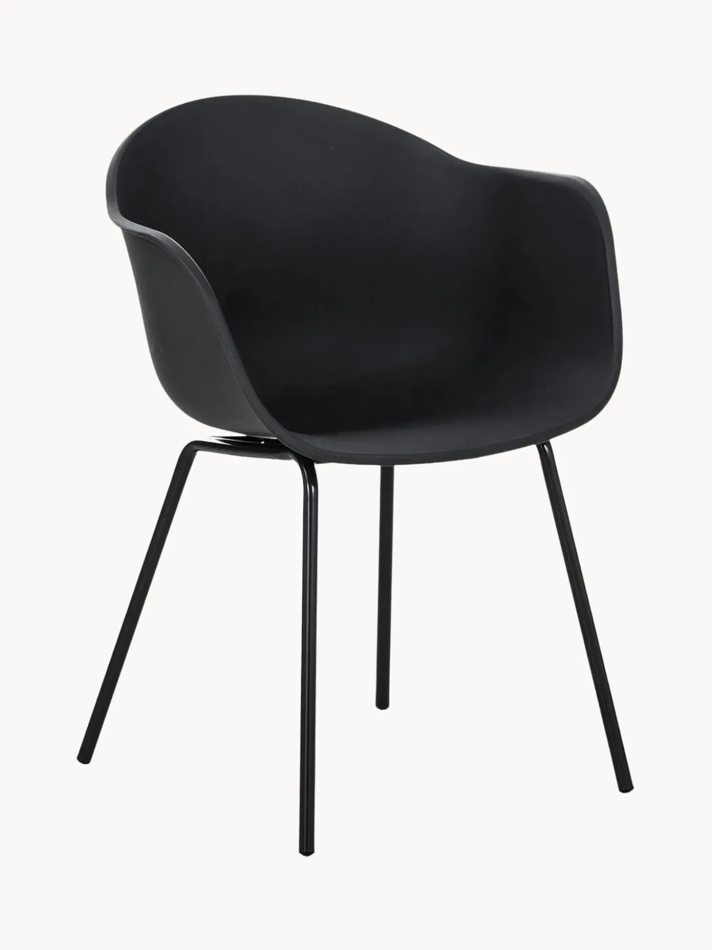 Silla Con Reposabrazos De Plastico Claire