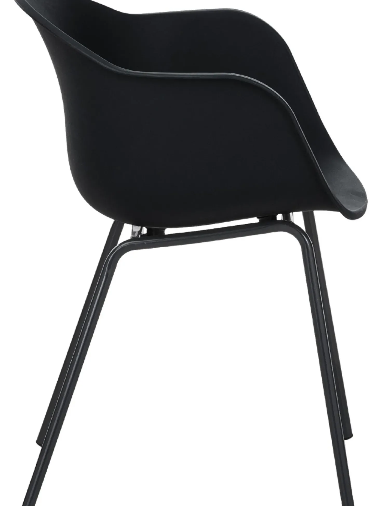 Silla Con Reposabrazos De Plastico Claire