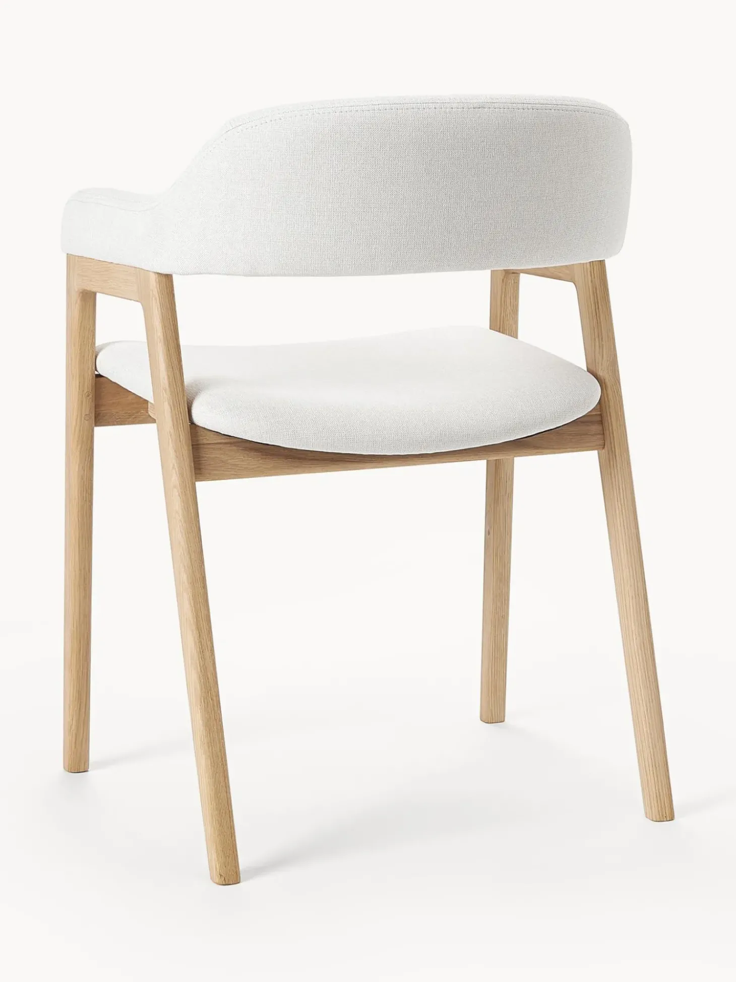 Silla Con Reposabrazos De Madera Santiano