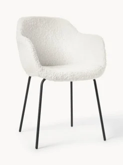 Silla Con Reposabrazos De Borreguillo Fiji