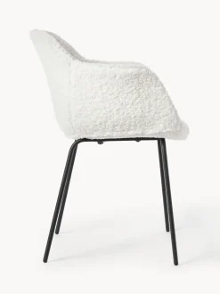 Silla Con Reposabrazos De Borreguillo Fiji