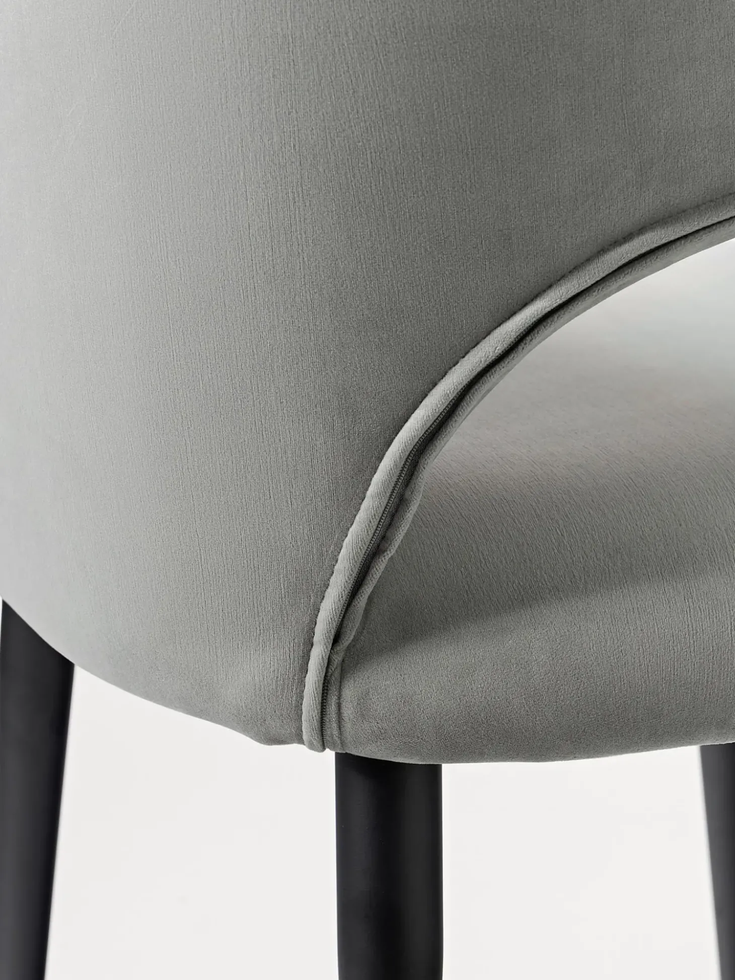 Silla Con Reposabrazos De Terciopelo Rachel