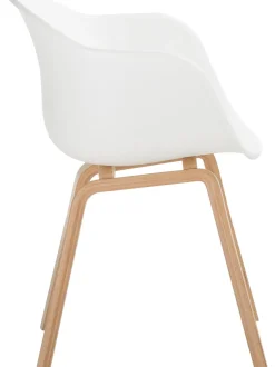 Silla Con Reposabrazos De Plastico Claire