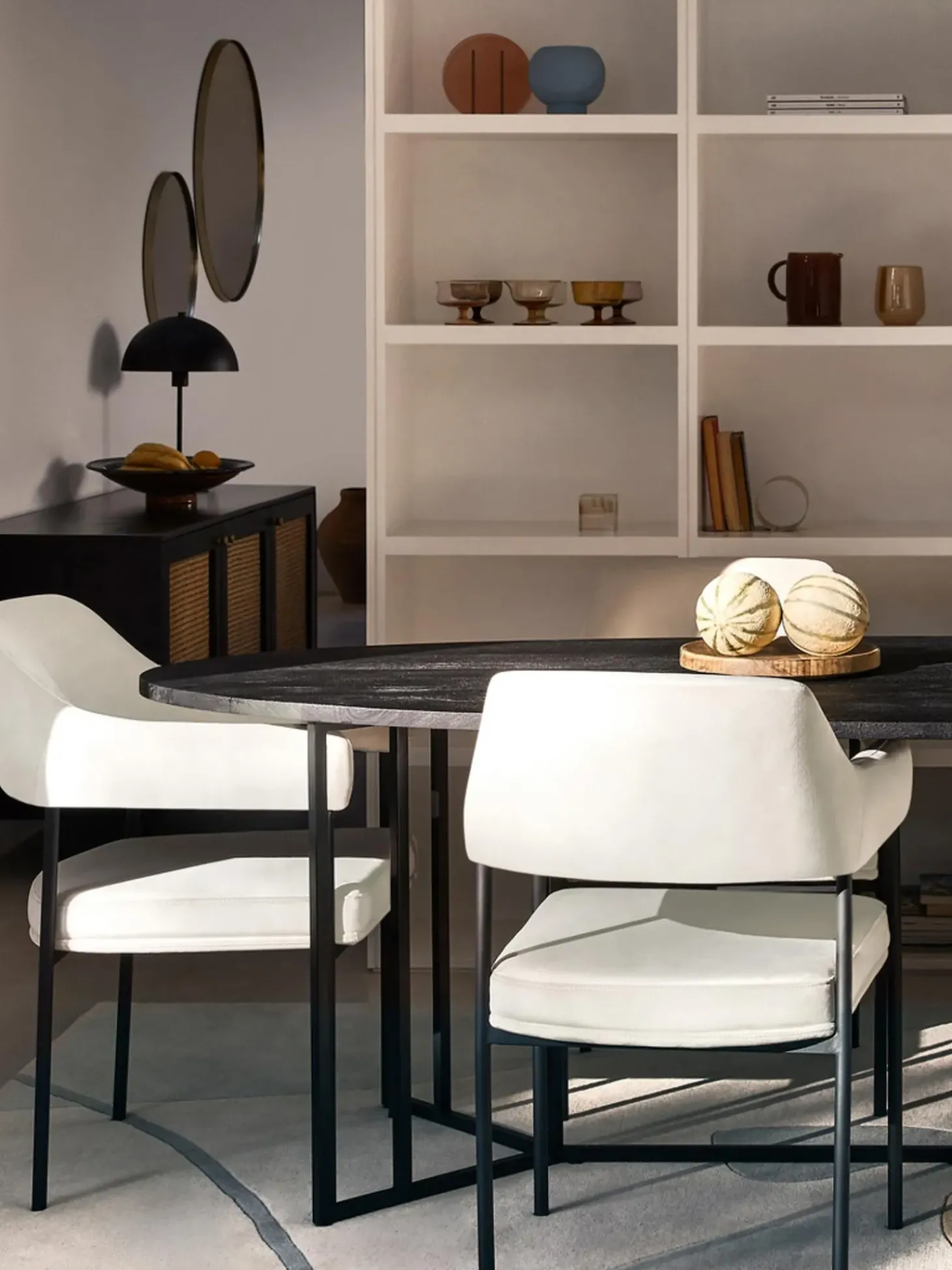 Silla Con Reposabrazos De Terciopelo Zoe