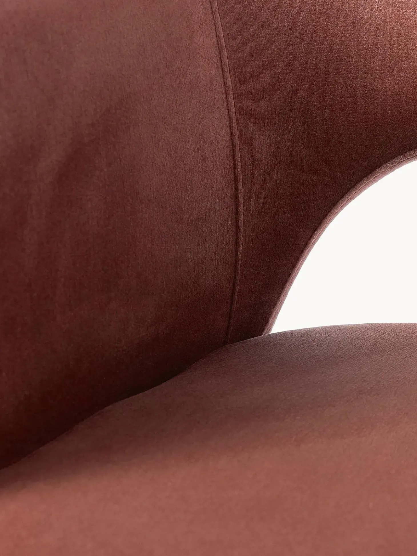 Silla Con Reposabrazos De Terciopelo Rachel