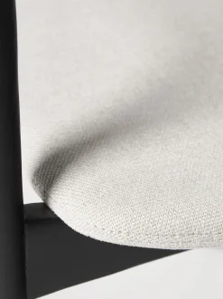 Silla Con Reposabrazos De Madera Con Asiento Tapizado Angelina