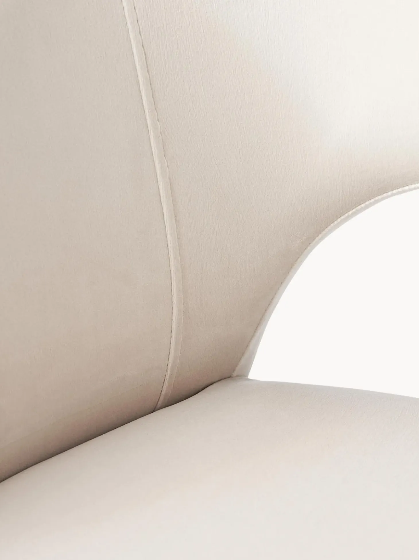 Silla Con Reposabrazos De Terciopelo Rachel