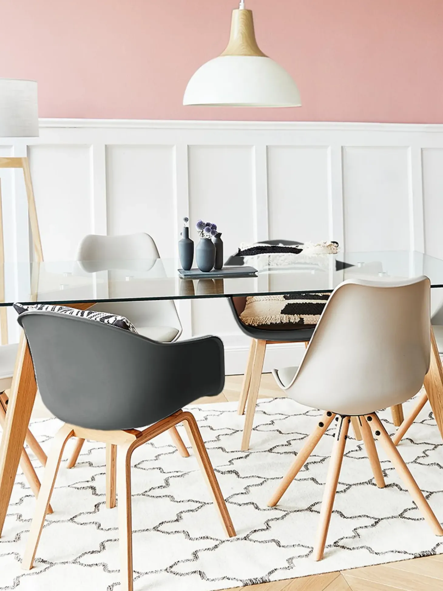 Silla Con Reposabrazos De Plastico Claire