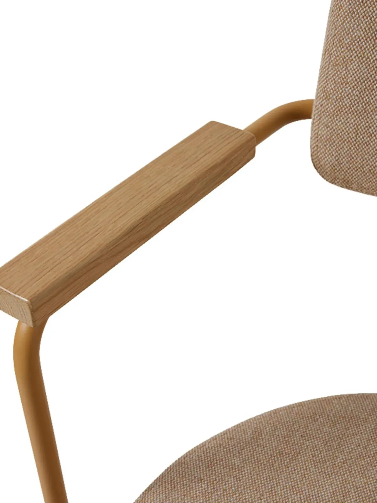 Silla Con Reposabrazos De Metal Sedia