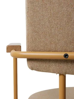 Silla Con Reposabrazos De Metal Sedia