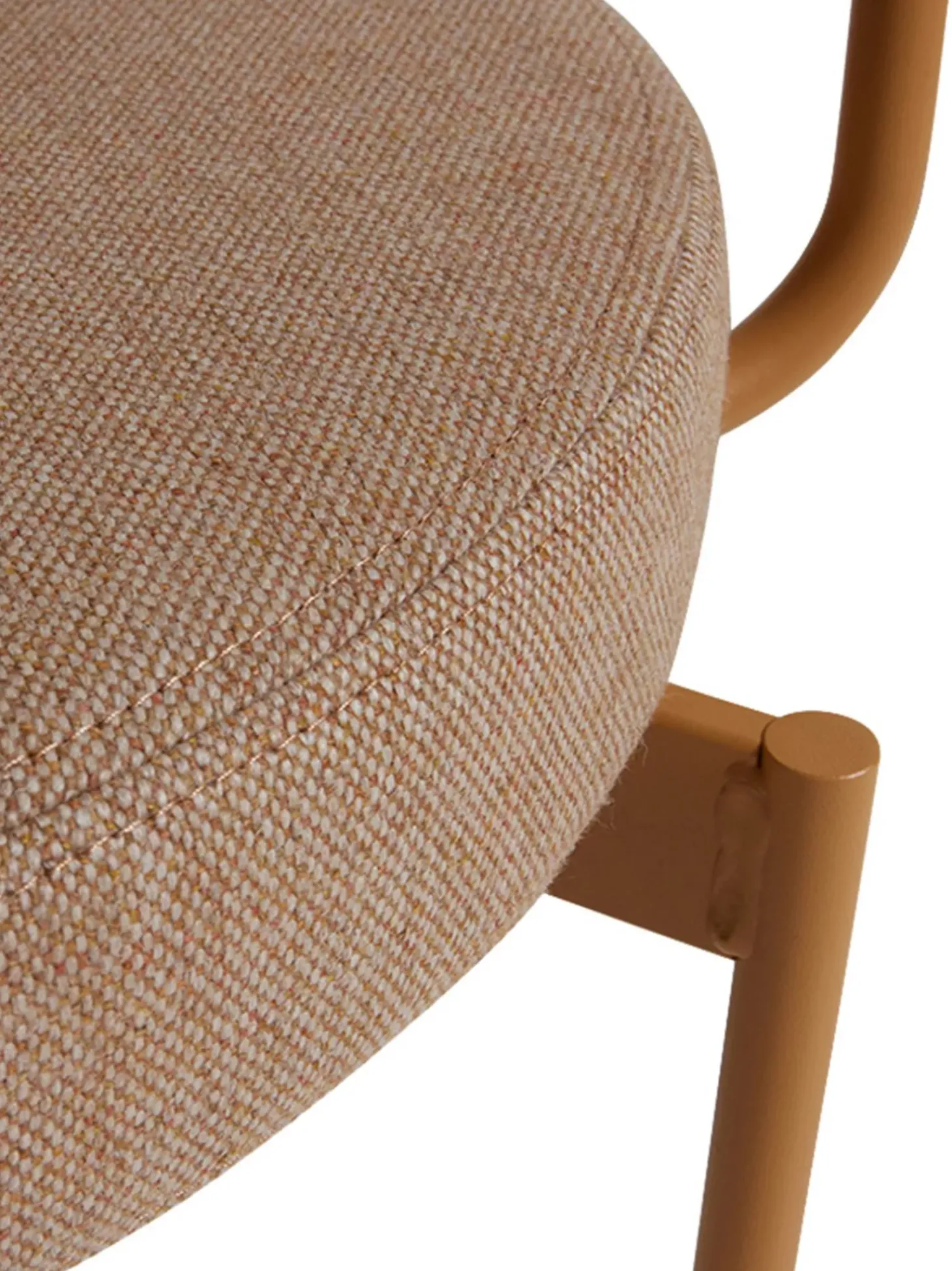 Silla Con Reposabrazos De Metal Sedia