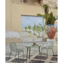 Silla Con Reposabrazos Para Exterior Hiray