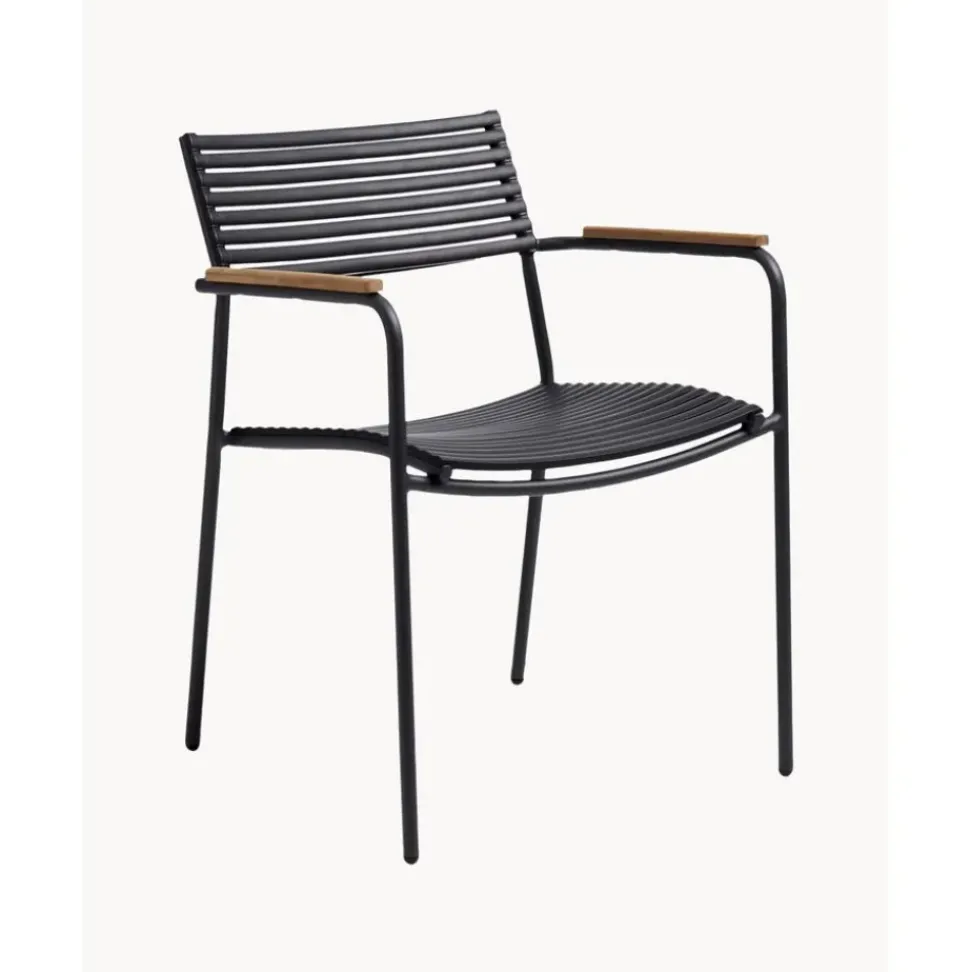 Silla Con Reposabrazos Para Exterior Mood