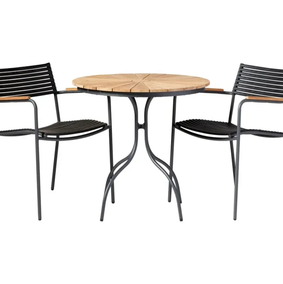 Silla Con Reposabrazos Para Exterior Mood