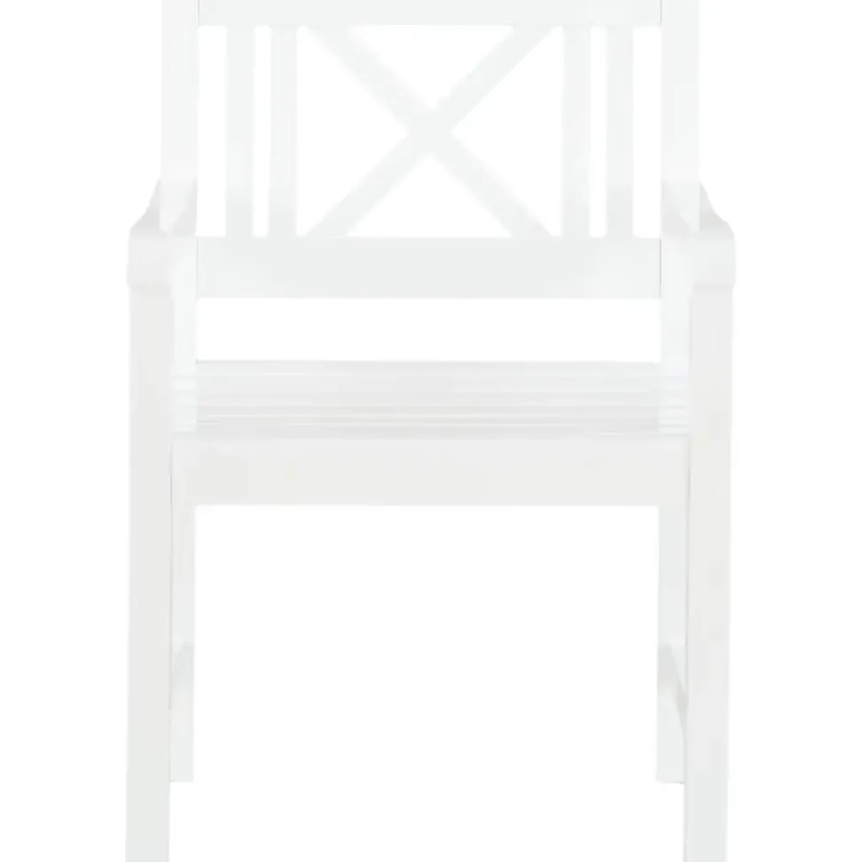 Silla Con Reposabrazos Para Exterior De Madera Rosenborg