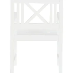 Silla Con Reposabrazos Para Exterior De Madera Rosenborg