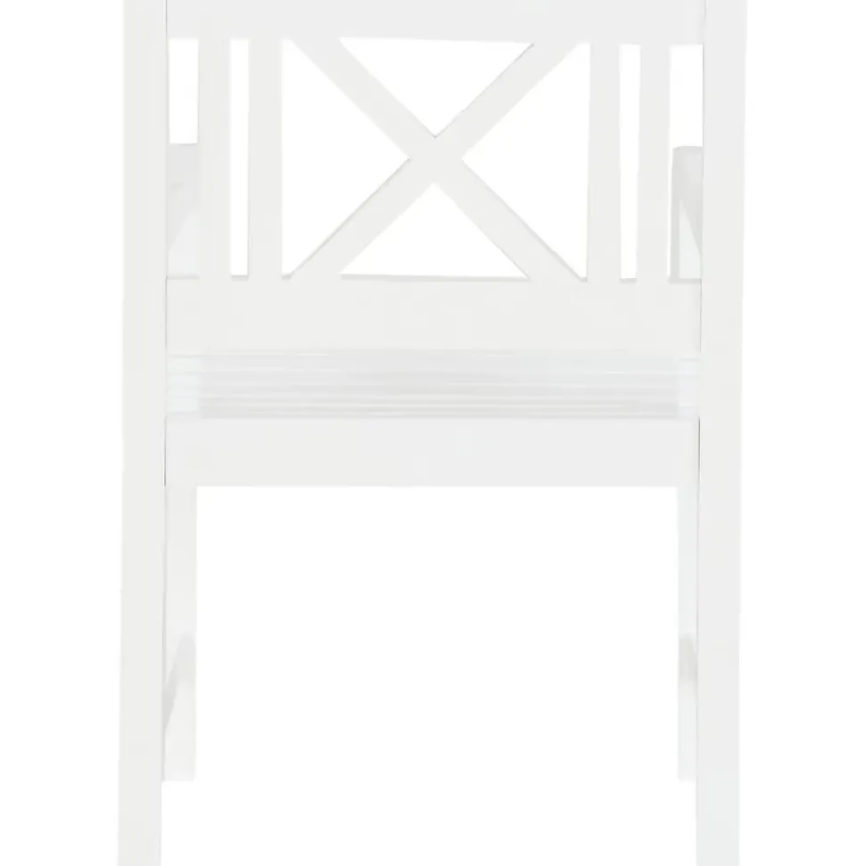 Silla Con Reposabrazos Para Exterior De Madera Rosenborg