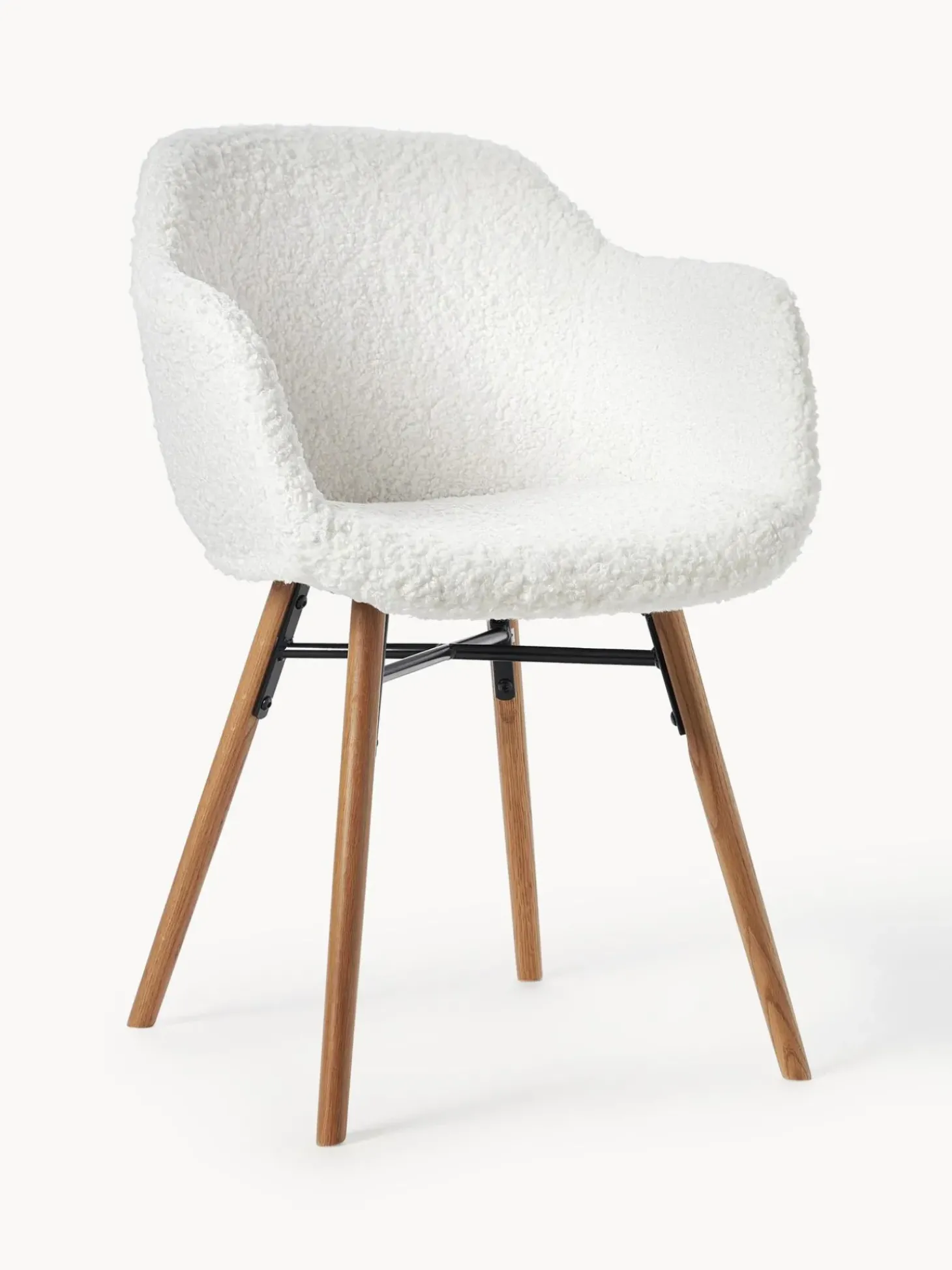 Silla Con Reposabrazos Pequena De Cuero Sintetico Fiji