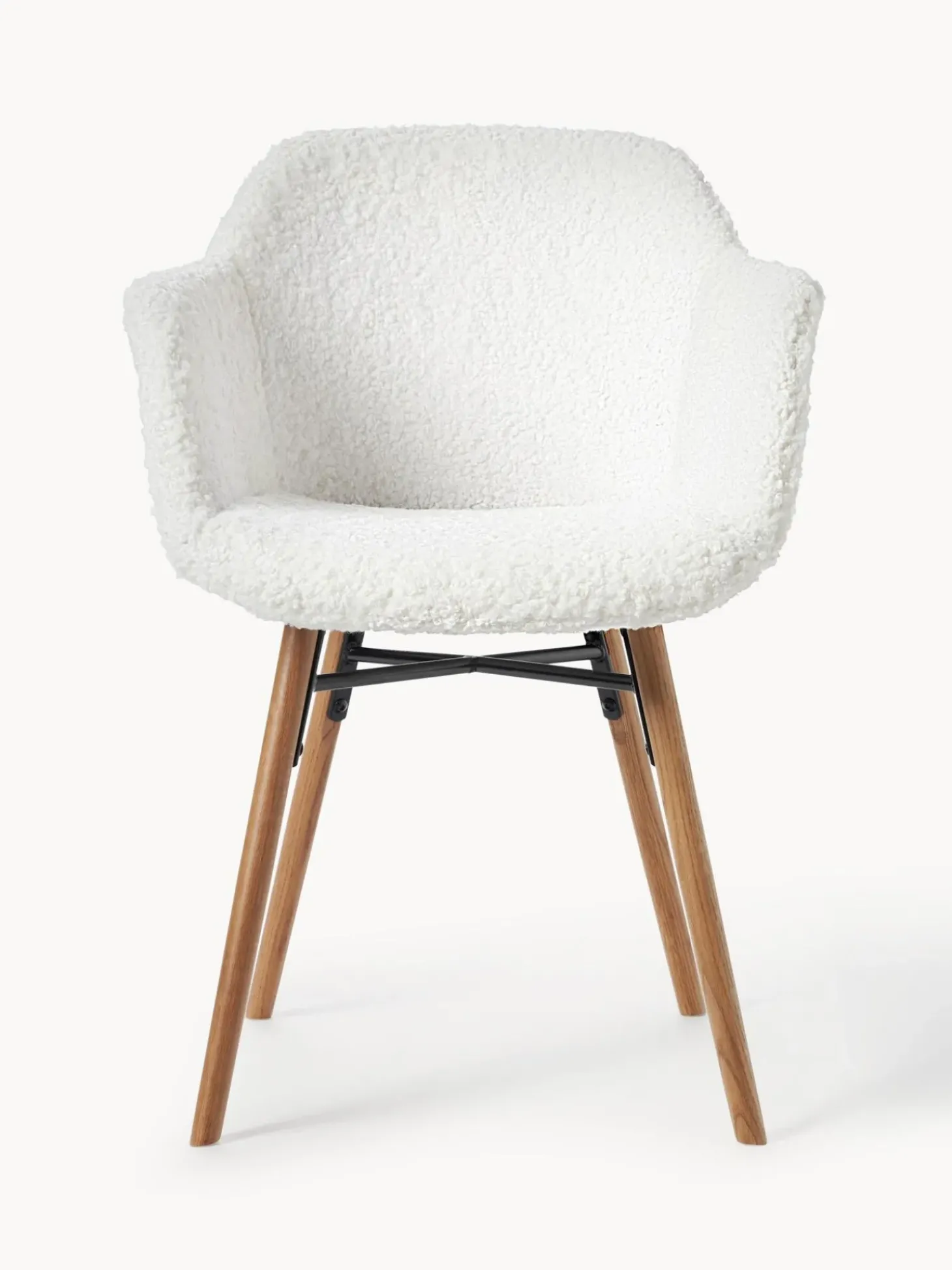 Silla Con Reposabrazos Pequena De Cuero Sintetico Fiji