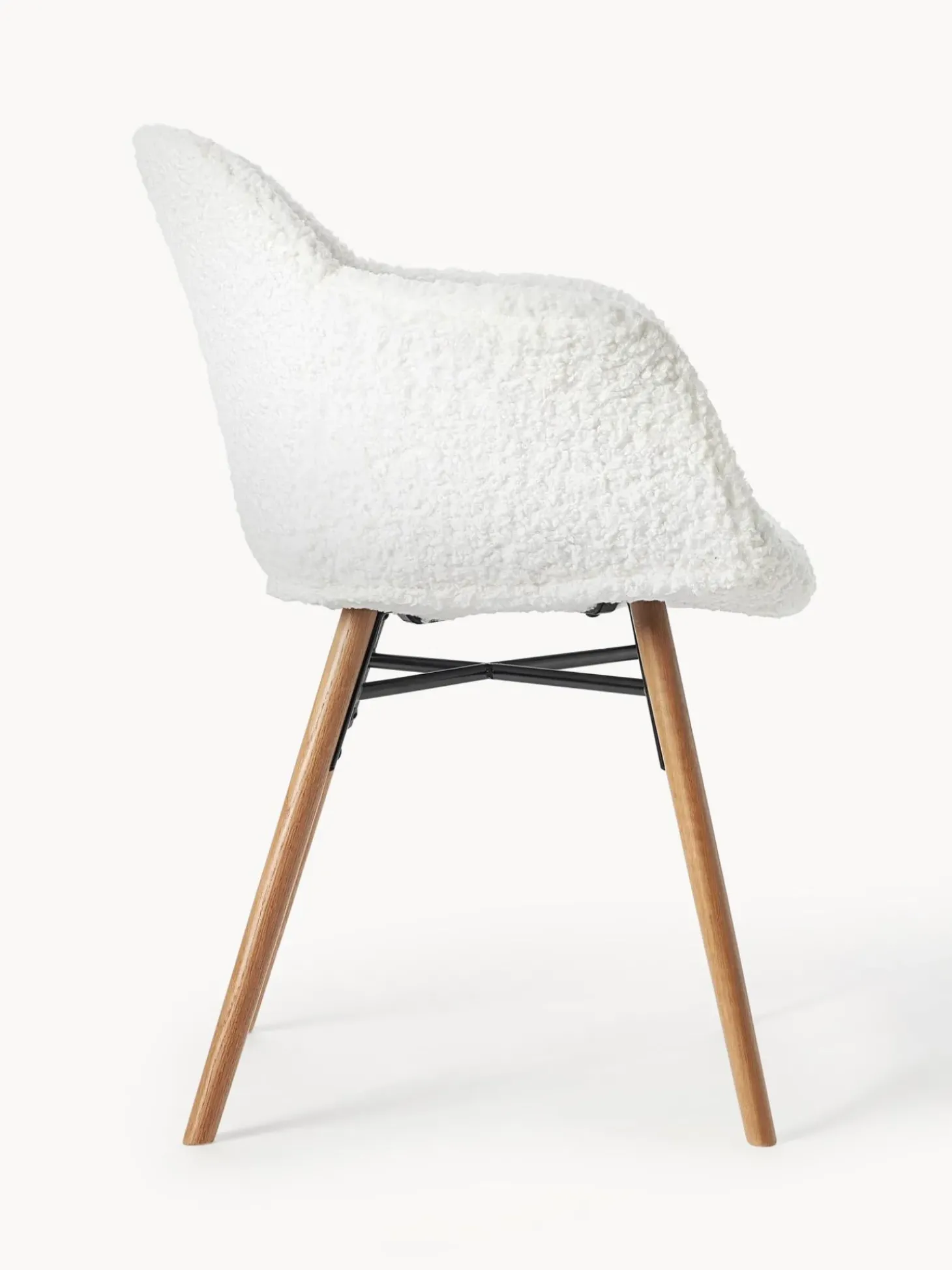 Silla Con Reposabrazos Pequena De Cuero Sintetico Fiji