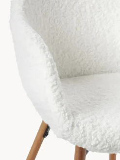 Silla Con Reposabrazos Pequena De Cuero Sintetico Fiji