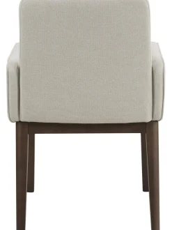 Silla Con Reposabrazos Tapizada Koga