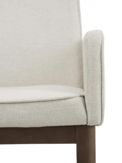 Silla Con Reposabrazos Tapizada Koga